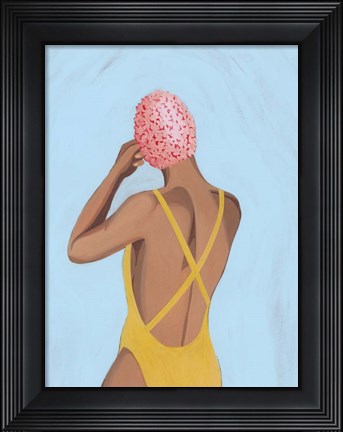 Framed Swim Meet II Print
