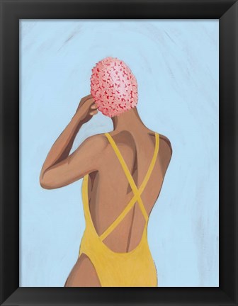 Framed Swim Meet II Print