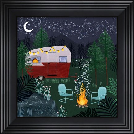 Framed Beneath the Stars II Print