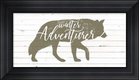 Framed Lodge Hibernation II Print