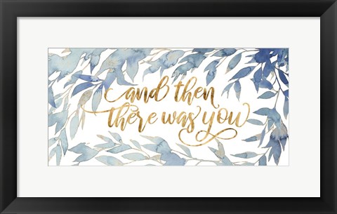 Framed Glam Love II Print