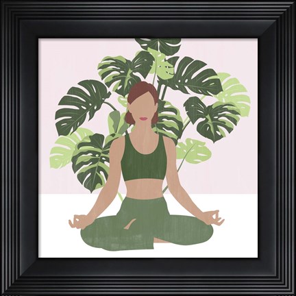 Framed Namaste Home I Print