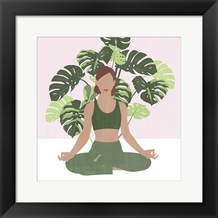 Framed Namaste Home I Print