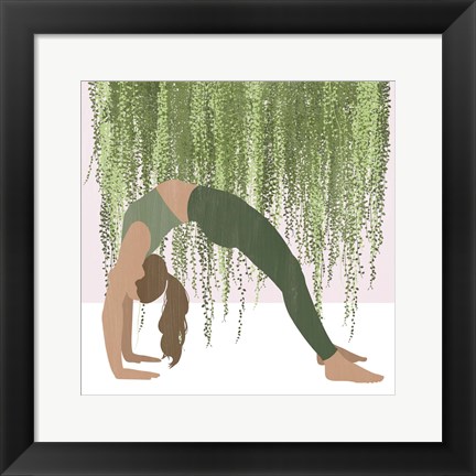 Framed Namaste Home III Print