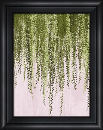 Framed String of Pearls I Print