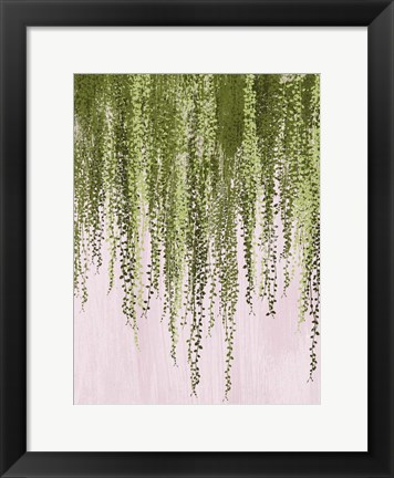 Framed String of Pearls I Print