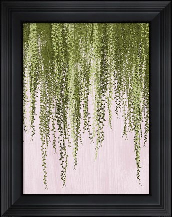 Framed String of Pearls II Print