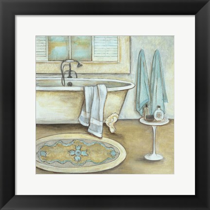 Framed Soft Bath II Print