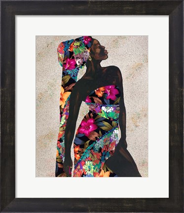Framed Woman Strong I Print