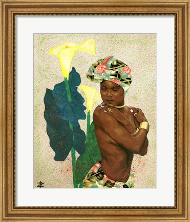 Framed Woman Strong II Print
