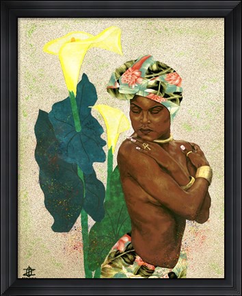Framed Woman Strong II Print