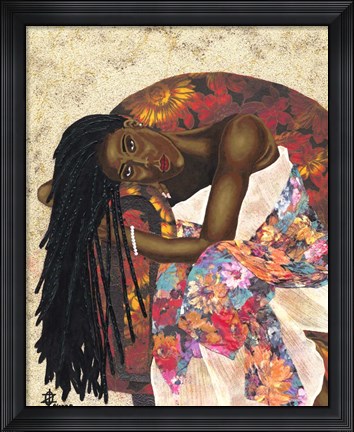 Framed Woman Strong III Print