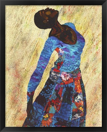 Framed Woman Strong IV Print