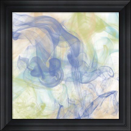 Framed Tranquil Smoke II Print