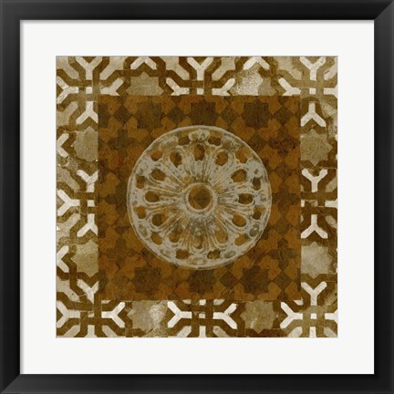 Framed Squared Circle II Print