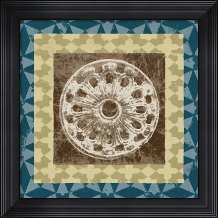 Framed Squared Circle III Print