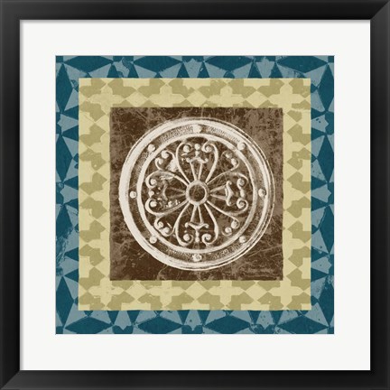 Framed Squared Circle IV Print