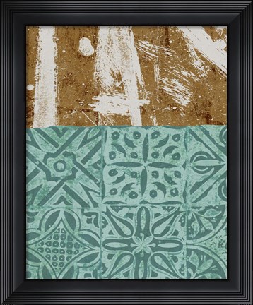 Framed Tribal Pathways II Print