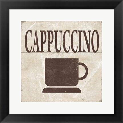 Framed Simply Coffee I Print