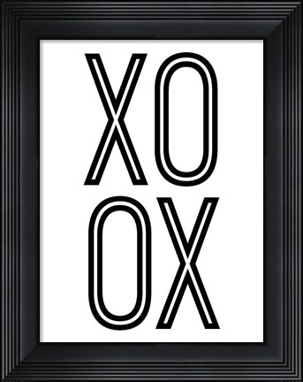 Framed Bold Love I Print