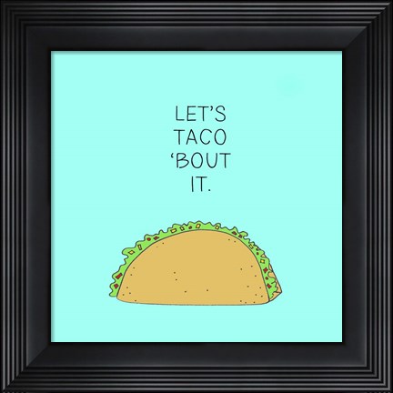 Framed Let&#39;s Get Punny IV Print