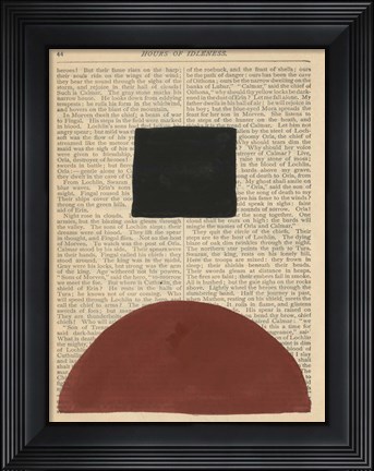 Framed Modern Prose IV Print