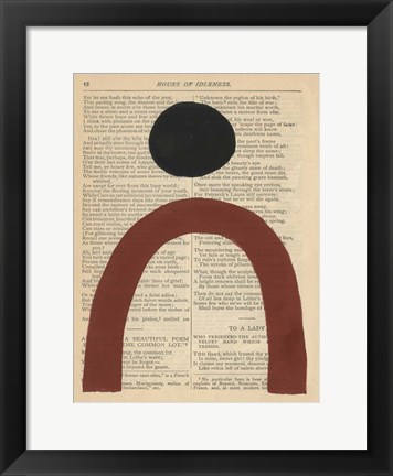 Framed Modern Prose VI Print