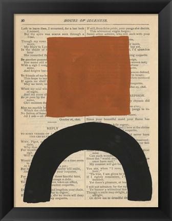 Framed Modern Prose IX Print