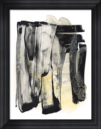 Framed Noir Essence I Print