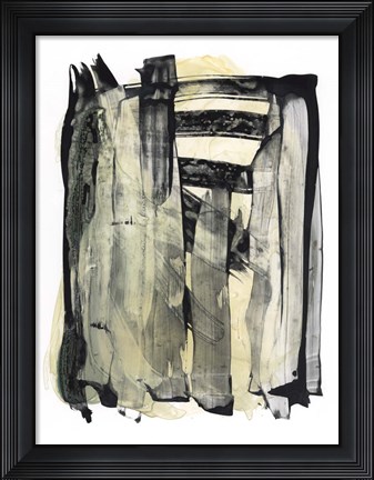Framed Noir Essence II Print