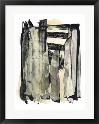 Framed Noir Essence II Print