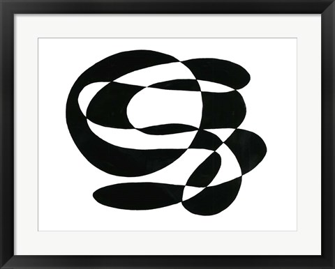 Framed Tenuous III Print
