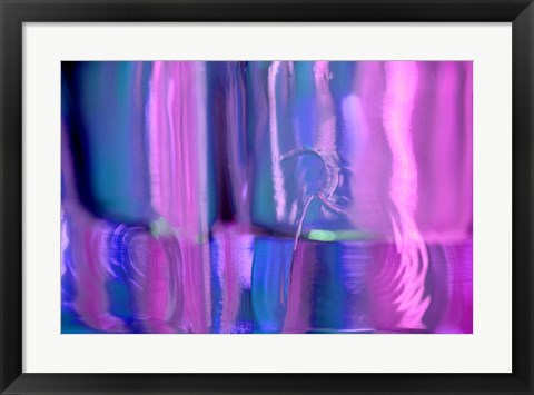 Framed Abstracted Glass II Print