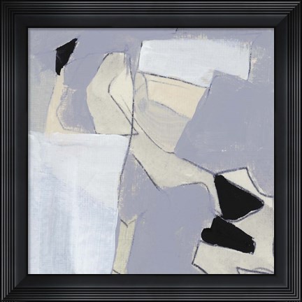 Framed Grey Landscape II Print