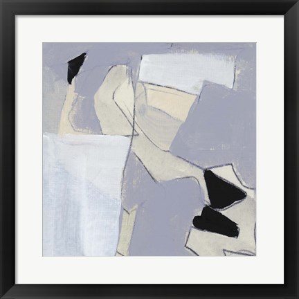 Framed Grey Landscape II Print