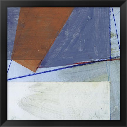 Framed Abstract Mass II Print