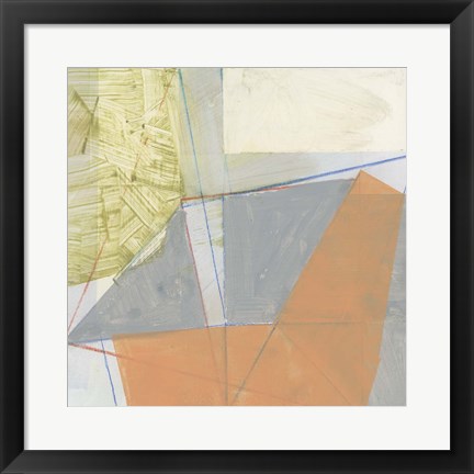 Framed Abstract Mass IV Print