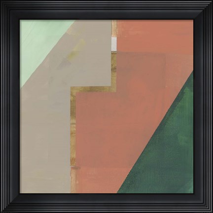 Framed Pink Crop II Print