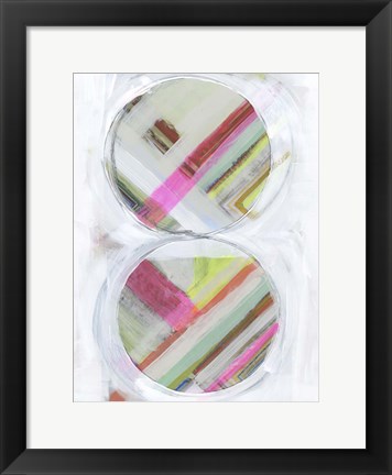 Framed Art in Whites I Print