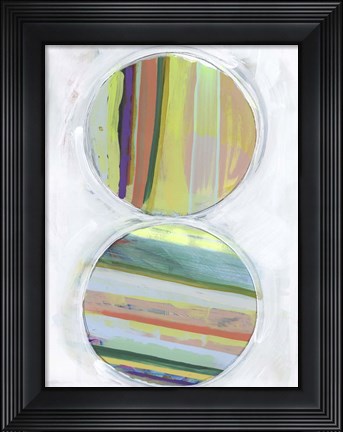 Framed Art in Whites IV Print