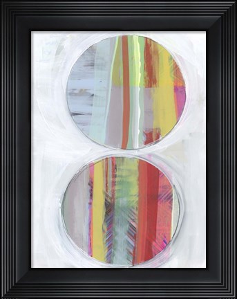 Framed Art in Whites VI Print