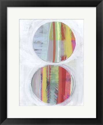 Framed Art in Whites VI Print