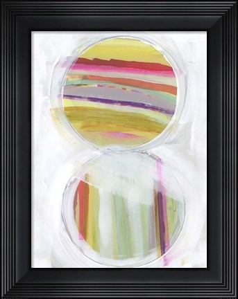 Framed Art in Whites VIII Print