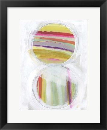 Framed Art in Whites VIII Print