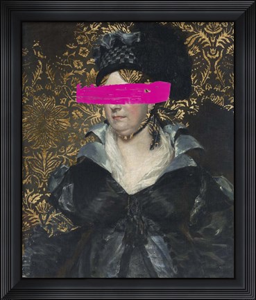 Framed Masked Master IV Print