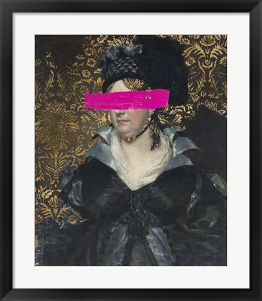 Framed Masked Master IV Print