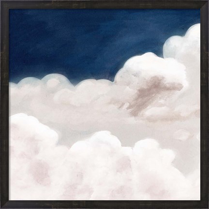 Framed Cloudy Night I Print