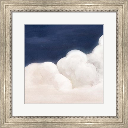 Framed Cloudy Night II Print