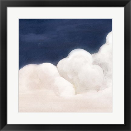 Framed Cloudy Night II Print