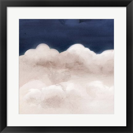 Framed Cloudy Night III Print